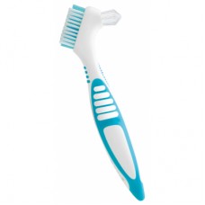 Зубная щетка Paro Swiss clinic denture brush для зубных протезов голубая (7610458009208-blue)