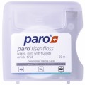 Зубная нить Paro Swiss riser-floss вощеная с мятой и фторидом 50 м (7610458017647)