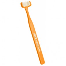 Зубна щітка Paro Swiss Superbrush тристороння помаранчева (7610458007242-orange)