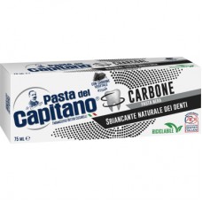 Зубна паста Pasta del Capitano Carbone з активованим вугіллям 75 мл (8002140032219)