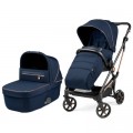 Коляска Peg-Perego 2 в 1 Vivace Blue Shine синяя (PACK-VIV2100000002)