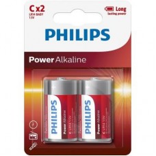 Батарейка Philips C LR14 Power Alkaline * 2 (LR14P2B/10)