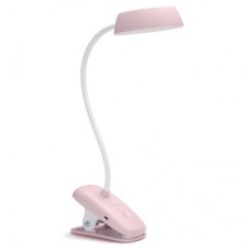 Настольная лампа Philips LED Reading Desk lamp Donutclip 3W, 4000K, 1200mAh (Lithium battery), рожевий (929003179627)