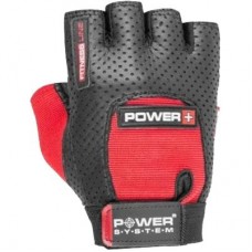 Рукавички для фітнесу Power System Power Grip PS-2800 S Black/Red (PS-2500_S_Black-red)