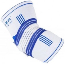 Фиксатор локтя Power System Elbow Support Pro White/Blue L/XL (PS-6007_L/XL_White-Blue)