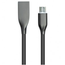 Дата кабель USB 2.0 AM to Micro 5P 2.0m black PowerPlant (CA911233)