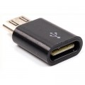 Перехідник USB Type-C (F) to microUSB (M) PowerPlant (CA913145)