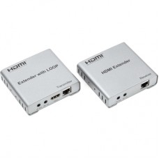 Адаптер HDMI 4K/30hz, up to 100m via CAT5E/6, loop-out (HDES12-LOOP) PowerPlant (CA912964)