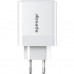 Зарядний пристрій Proda AZEADA Seagulls AZ-19 GaN5 65W USB-A (QC4.0) USB-C (PD3.0) white (AZ-19-WH)