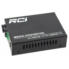 Медиаконвертер RCI 100M, 20km, SC, RJ45, Tx 1310nm, standart size metal case (RCI902W-FE-20-T)