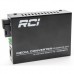 Медіаконвертер RCI 1G, 20km, SC, RJ45, Tx 1310nm standart size metal case (RCI502W-GE-20-A)