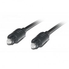 Кабель мультимедійний Optical Toslink M-M 1m black REAL-EL (EL123500036)