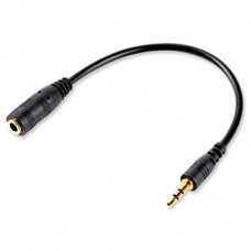 Кабель мультимедійний Jack 3.5mm male/Jack 3.5mm female 1.0m Pro REAL-EL (EL123500041)