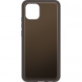 Чохол до мобільного телефона Samsung A03 Soft Clear Cover Black (EF-QA035TBEGRU)