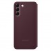 Чохол до мобільного телефона Samsung Smart Clear View Cover Galaxy S22 Plus Burgundy (EF-ZS906CEEGRU)