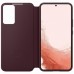 Чохол до мобільного телефона Samsung Smart Clear View Cover Galaxy S22 Plus Burgundy (EF-ZS906CEEGRU)