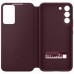 Чохол до мобільного телефона Samsung Smart Clear View Cover Galaxy S22 Plus Burgundy (EF-ZS906CEEGRU)