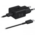 Зарядний пристрій Samsung 25W Power Adapter (w C to C Cable) Black (EP-T2510XBEGEU)