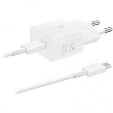 Зарядний пристрій Samsung 25W Power Adapter (w C to C Cable) White (EP-T2510XWEGEU)