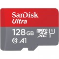 Карта пам'яті SanDisk 128GB microSD class 10 UHS-I A1 Ultra (SDSQUAB-128G-GN6MN)