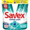 Капсулы для стирки Savex Super Caps Extra Fresh 15 шт. (3800024046858)