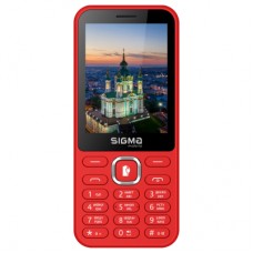 Мобильный телефон Sigma X-style 31 Power Type-C Red (4827798855058)