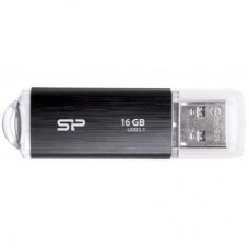 USB флеш накопитель Silicon Power 16GB Blaze B02 Black USB 3.0 (SP016GBUF3B02V1K)