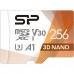 Карта памяти Silicon Power 256Gb microSDXC U3 A1 V30 Superior Color 100R/80W + adapter (SP256GBSTXDU3V20AB)