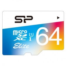 Карта пам'яті Silicon Power 64GB microSDXC Class 10 UHS-I U1 V10 (SP064GBSTXBU1V21SP)