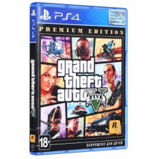 Гра Sony Grand Theft Auto V Premium Edition, BD диск (5026555424271)