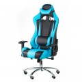 Крісло ігрове Special4You ExtremeRace black/blue (000002297)