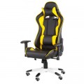 Крісло ігрове Special4You ExtremeRace black/yellow (000002301)