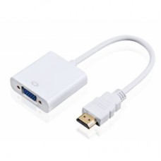 Переходник HDMI M to VGA F (с кабелями аудио и питания от USB) ST-Lab (U-990 white)