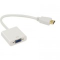 Перехідник ST-Lab HDMI male - VGA F (без додаткових кабелей) (U-990 Pro BTC white)