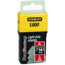 Скоби Stanley Light Duty тип а, 14мм, 1000шт (1-TRA209T)