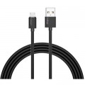 Дата кабель USB 2.0 AM to Micro 5P 2.0m Nets T-M801 Black T-Phox (T-M801(2) black)