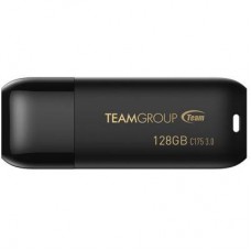 USB флеш накопичувач Team 128GB C175 Pearl Black USB 3.1 (TC1753128GB01)