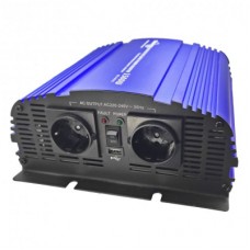 Автомобільний інвертор 12V/220V MS-1500 1800W, approximate sinusoid, USB, Shuko*2 Tommatech (29446)