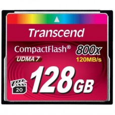 Карта пам'яті Transcend Compact Flash Card 128Gb 800X (TS128GCF800)