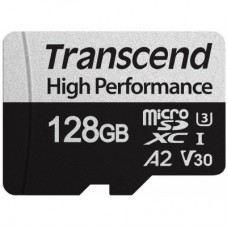 Карта памяти Transcend 128GB microSDXC class 10 UHS-I U3 A2 340S (TS128GUSD340S)