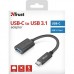 Переходник USB-C to USB3.0 Trust (20967_TRUST)