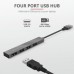 Концентратор Trust Halyx Aluminium 4-Port Mini USB Hub (23786_TRUST)