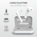 Навушники Trust Primo Touch True Wireless Mic White (23783)