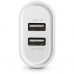 Зарядний пристрій Ugreen CD104 2xUSB 3.4A Charger (White) (20384)