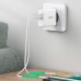 Зарядний пристрій Ugreen CD170 36W USB + Type-C Charger (White) (60468)