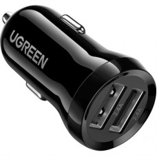 Зарядний пристрій Ugreen ED018 24W 2xUSB Car Charger (Black) (50875)