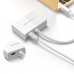 Перехідник USB Type C to HDMI + VGA MM123 white Ugreen (30843)