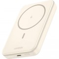 Батарея универсальная Ugreen 10000mAh 20W Magnetic Wireless beige (PB561)