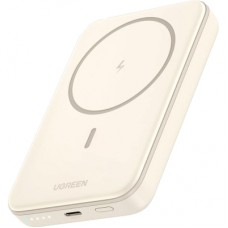 Батарея универсальная Ugreen 10000mAh 20W Magnetic Wireless beige (PB561)