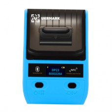 Принтер этикеток UKRMARK AT 10EW USB, Bluetooth, NFC, blue (UMDP23BL)